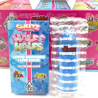 Sweetz - Box of 50 2g Half & Half Disposable Vapes